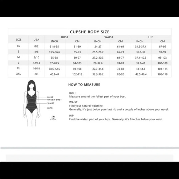 Cupshe Choose Me Floral Monstera Plant Bikini M - Picture 5 of 5